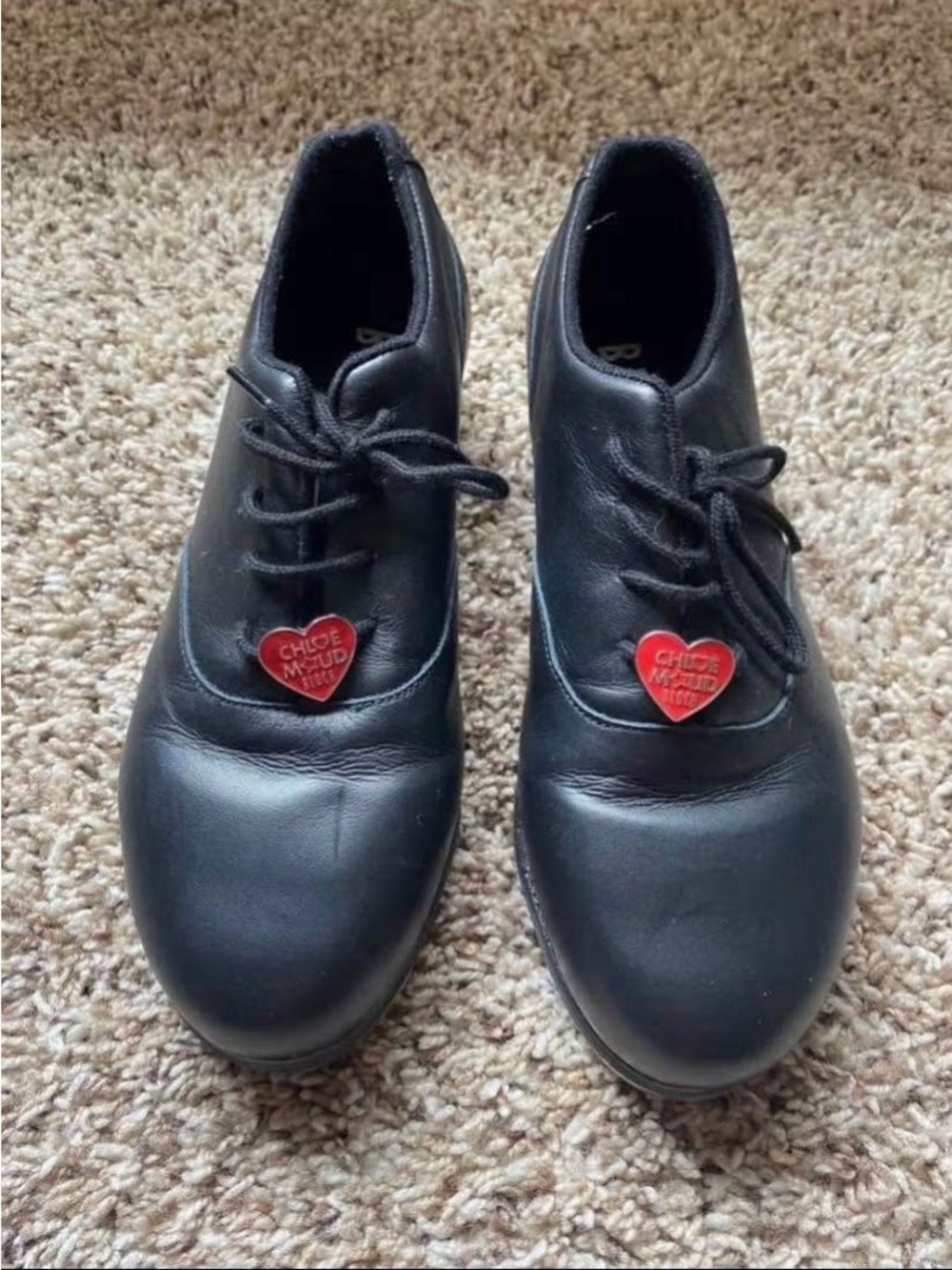 Bloch Chloe & Maude Black Tap Shoes 7M